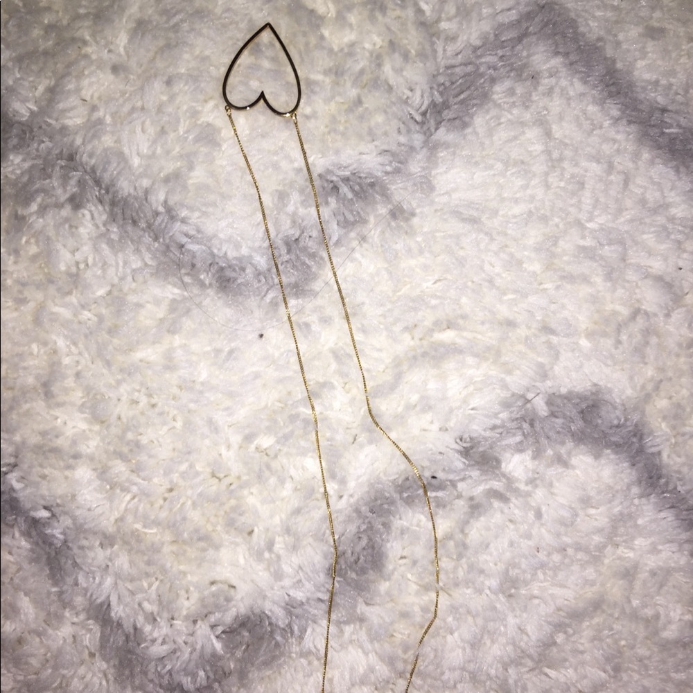 Heart Layering Anthropologie necklace